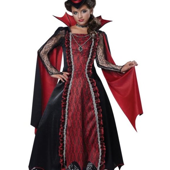 Vampire costume for girls - Picture 1 of 6